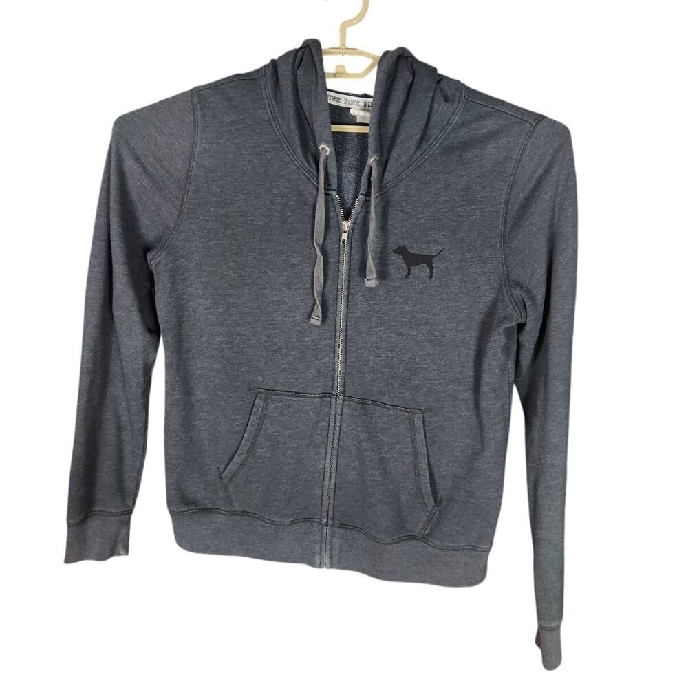 PINK Victoria's Secret Full Zip Hoodie Size Large